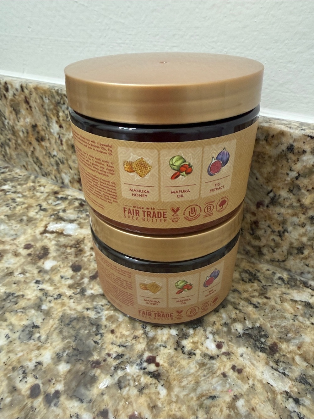 NWT 2 Shea Moisture Intensive Hydration Hair Masque - Manuka Honey Mafura oil - Picture 8 of 8